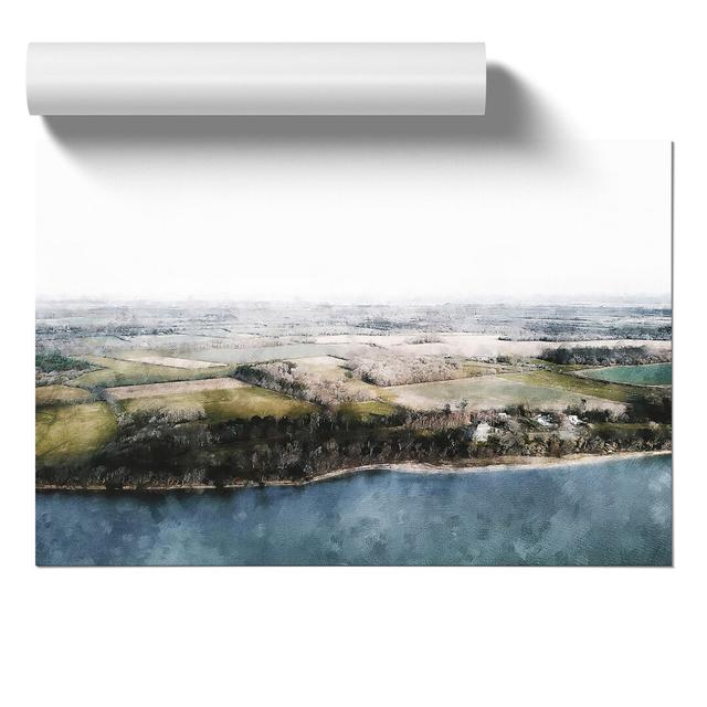 Lepe Beach in Southampton - Unframed Graphic Art East Urban Home Size: 30cm H x 42cm W x 0.1cm D on Productcaster.