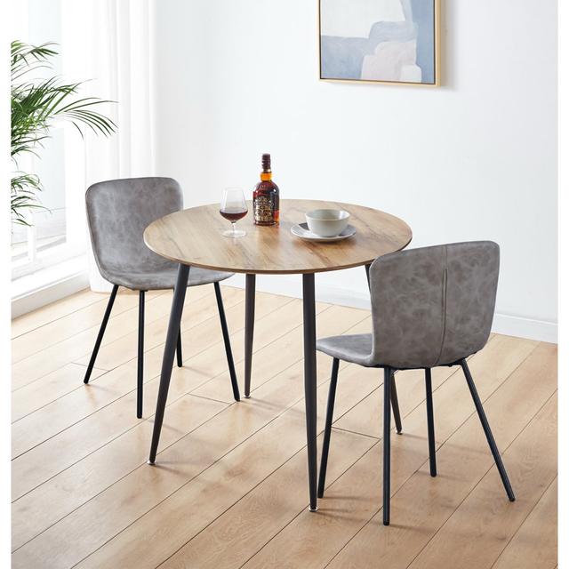 Cullompton 2 - Person Dining Set Hallowood Furniture on Productcaster.