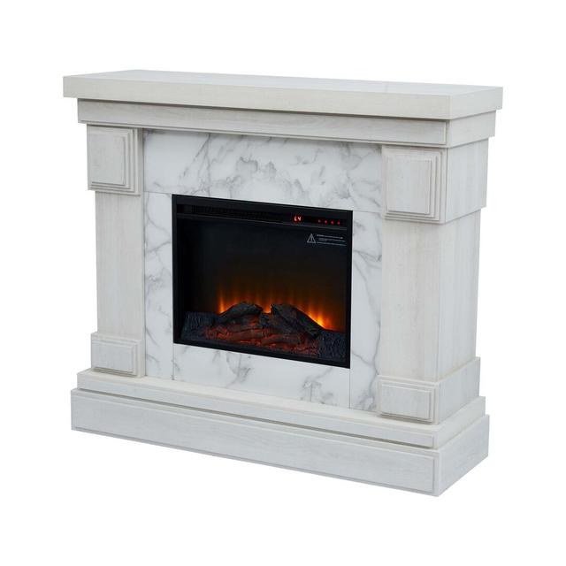 Electric Fire Versanora Finish: White on Productcaster.