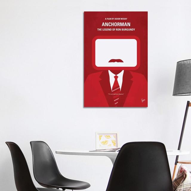 Anchorman by Chungkong - Print on Canvas East Urban Home Size: 101.6cm H x 66.04cm W x 3.81cm D, Frame Option: No Frame on Productcaster.