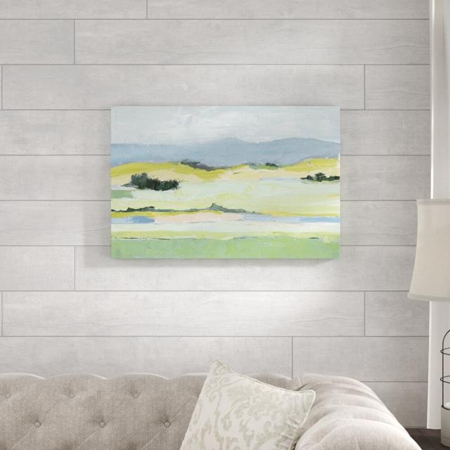 Pastel Hills II by Ethan Harper - Wrapped Canvas Painting Print Blue Elephant Size: 51cm H x 76cm W on Productcaster.