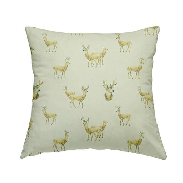 StowtheWold Animal Print Square Pillow Alpen Home Size: 55cm H x 55cm W x 5cm D on Productcaster.