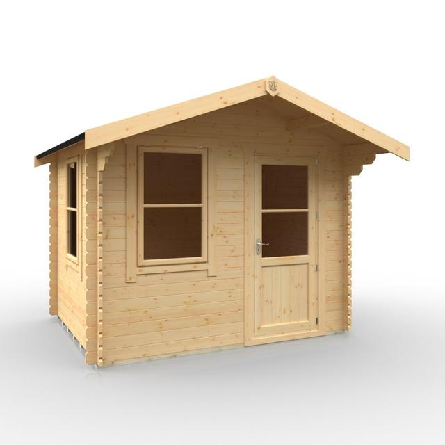 The Caspian Tongue & Groove Log Cabin 8x10w Tiger Sheds on Productcaster.