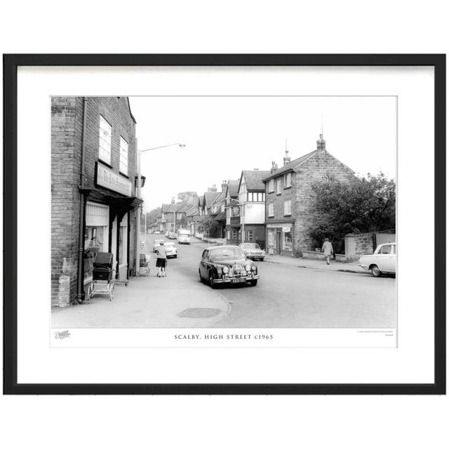 'Scalby, High Street C1965' by Francis Frith - Picture Frame Photograph Print on Paper The Francis Frith Collection Size: 60cm H x 80cm W x 2.3cm D on Productcaster.