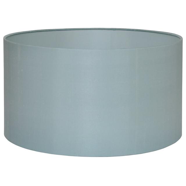 Hindenach 45.5cm Silk Drum Shade Latitude Run Colour: Duck Egg on Productcaster.