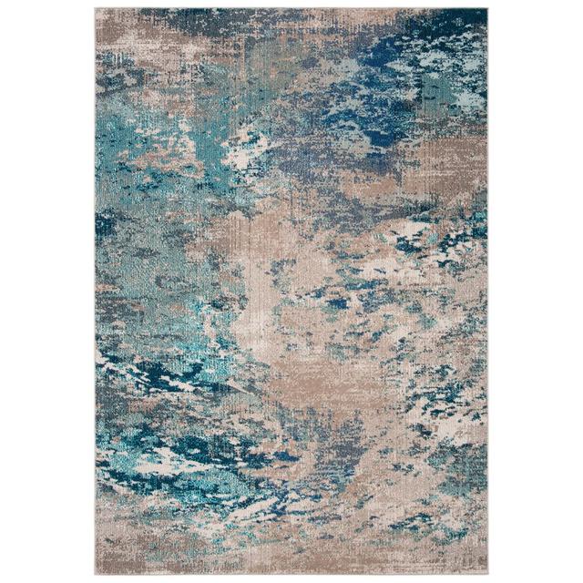 Masardis Abstract Machine Woven Area Rug Mistana Rug Size: Rectangle 90 x 150cm on Productcaster.