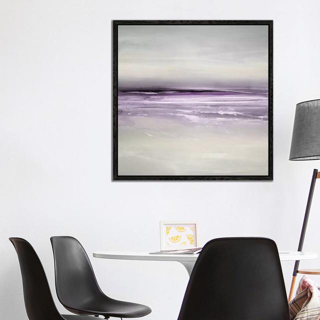 Sunlit Horizon Iii by Maggie Olsen - Wrapped Canvas Panoramic Print Three Posts Size: 66.04cm H x 101.6cm W x 3.81cm D, Format: Brown Framed on Productcaster.