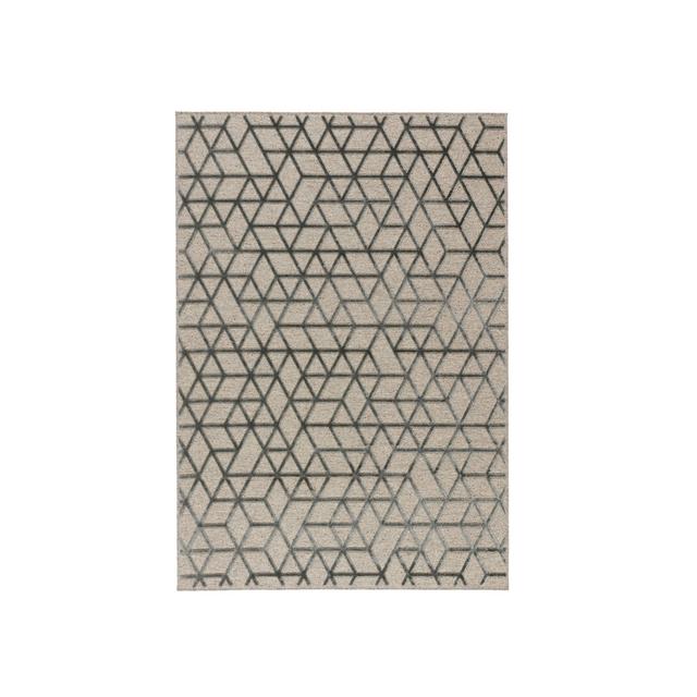 Indiana Beige/Grey Rug Corrigan Studio Rug Size: Rectangle 240 x 340cm on Productcaster.