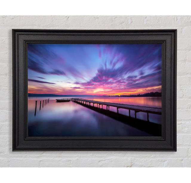 At The End Of The Day Framed Print Highland Dunes Size: 84.1cm H x 118.9cm W on Productcaster.