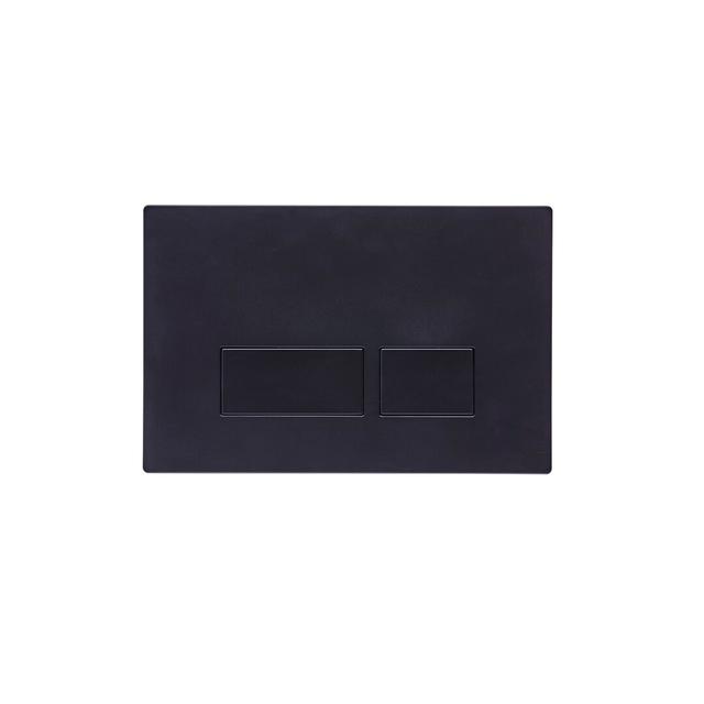 Square Flush Plate Black Tavistock Finish: Black on Productcaster.