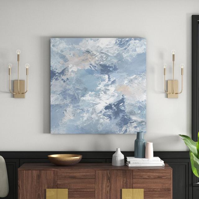 'Le Ciel des Cieux' Acrylic Painting Print on Wrapped Canvas East Urban Home Size: 101cm H x 101cm W on Productcaster.