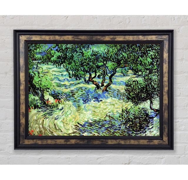 Van Gogh Olive Grove 2 - Single Picture Frame Art Prints Bright Star Size: 42cm H x 59.7 cm W x 8cm D on Productcaster.