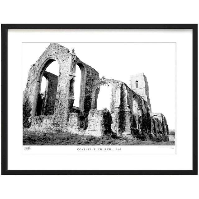 'Covehithe, Church C1960' by Francis Frith - Picture Frame Photograph Print on Paper The Francis Frith Collection Size: 40cm H x 50cm W x 2.3cm D on Productcaster.