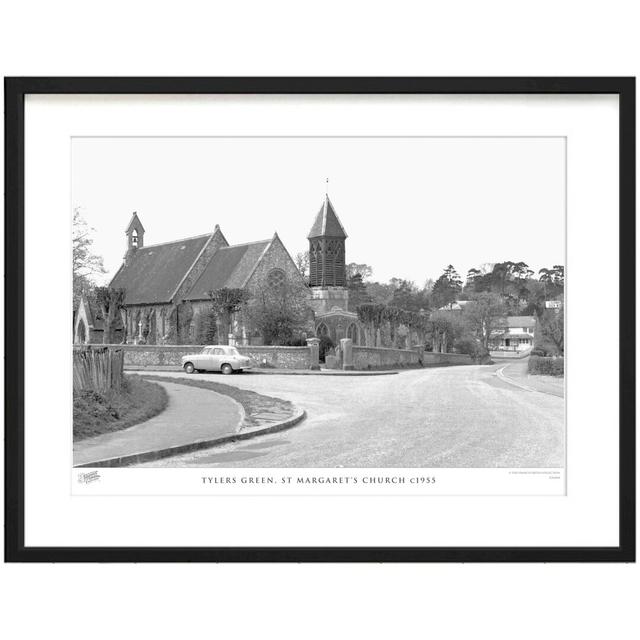 Tylers Green, St Margaret's Church C1955 by Francis Frith - Single Picture Frame Print The Francis Frith Collection Size: 40cm H x 50cm W x 2.3cm D on Productcaster.