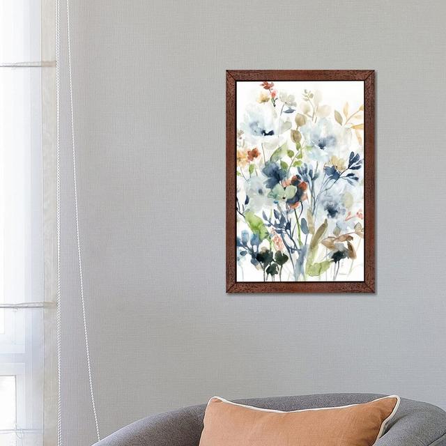 Holland Spring Mix I' by Don Paulson Fleur De Lis Living Format: Brown Floater Framed, Size: 66.04cm H x 45.72cm W x 3.81cm D on Productcaster.