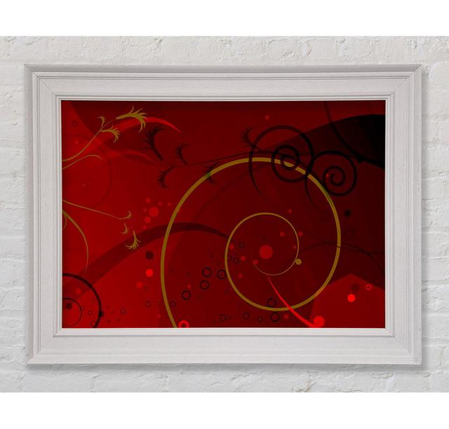 Maroon Galore - Single Picture Frame Art Prints Bright Star Size: 84.1cm H x 142.2cm W x 8cm D on Productcaster.