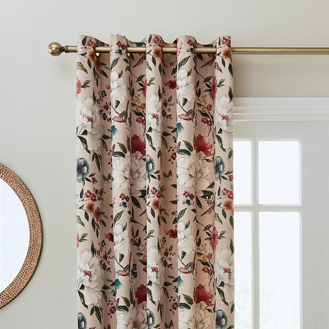 Pippa Thermal Lined Eyelet Curtains Catherine Lansfield Panel Size: 46cm Width x 72cm Drop on Productcaster.