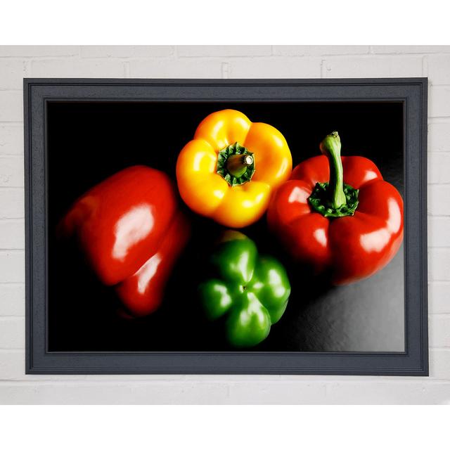 Pepper Kitchen - Single Picture Frame Art Prints Ebern Designs Size: 42cm H x 59.7cm W on Productcaster.