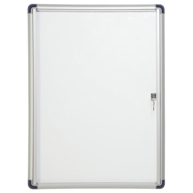 Display Case Budget Whiteboard Inbox Zero Size: 67.8cm H x 73.4cm L x 2.3cm D on Productcaster.