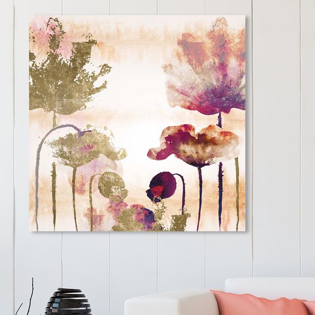 Fields Of Fall - Wrapped Canvas Print East Urban Home Size: 61 cm H x 61 cm W x 3.8 cm D on Productcaster.