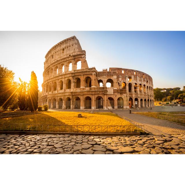 Royola Colosseum - Wrapped Canvas Photograph Latitude Run Size: 30cm H x 46cm W x 3.8cm D on Productcaster.