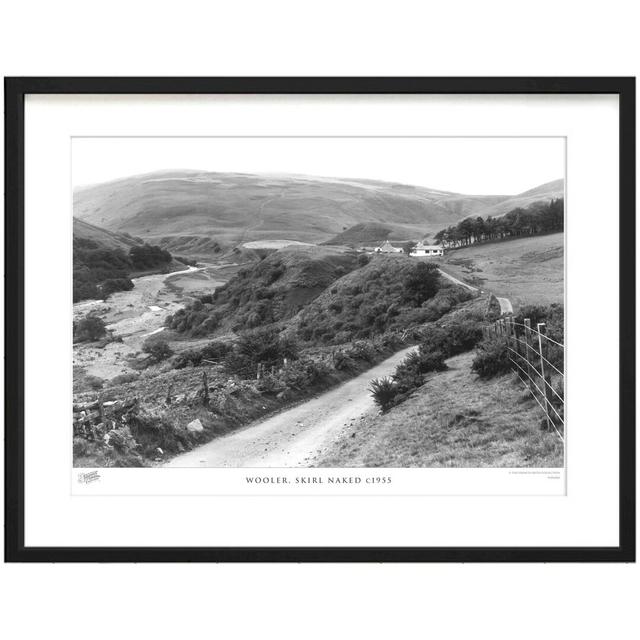 Wooler, Skirl Naked C1955 - Single Picture Frame Print The Francis Frith Collection Size: 45cm H x 60cm W x 2.3cm D on Productcaster.