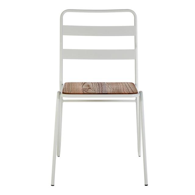 Swanage Dining Chair (Set of 2) Fjørde & Co Frame Colour: White on Productcaster.