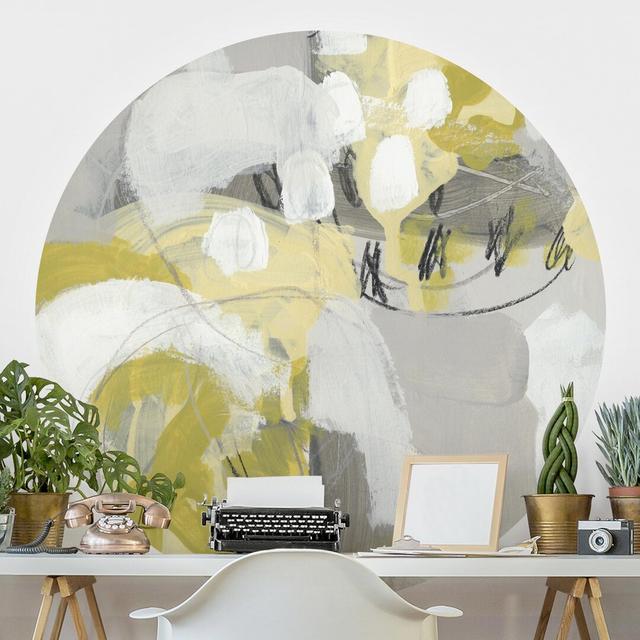 Matte Peel & Stick Wall Mural Ivy Bronx Size: 150cm L x 150cm W on Productcaster.