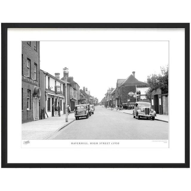 Haverhill, High Street C1950 by Francis Frith - Single Picture Frame Print The Francis Frith Collection Size: 60cm H x 80cm W x 2.3cm D on Productcaster.