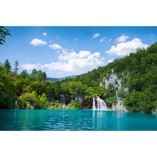 Plitvice Lakes, Croatia by Aeduard - No Frame Art Prints on Canvas Alpen Home Size: 60cm H x 90cm W on Productcaster.