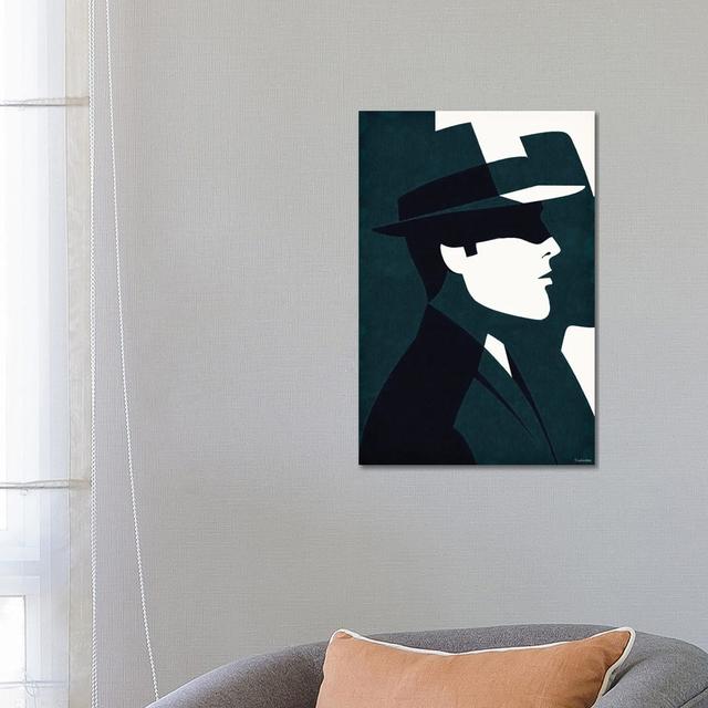 Detective by Underdott Art - Wrapped Canvas Gallery-Wrapped Canvas Giclée ClassicLiving Size: 66.04cm H x 45.72cm W x 3.81cm D on Productcaster.