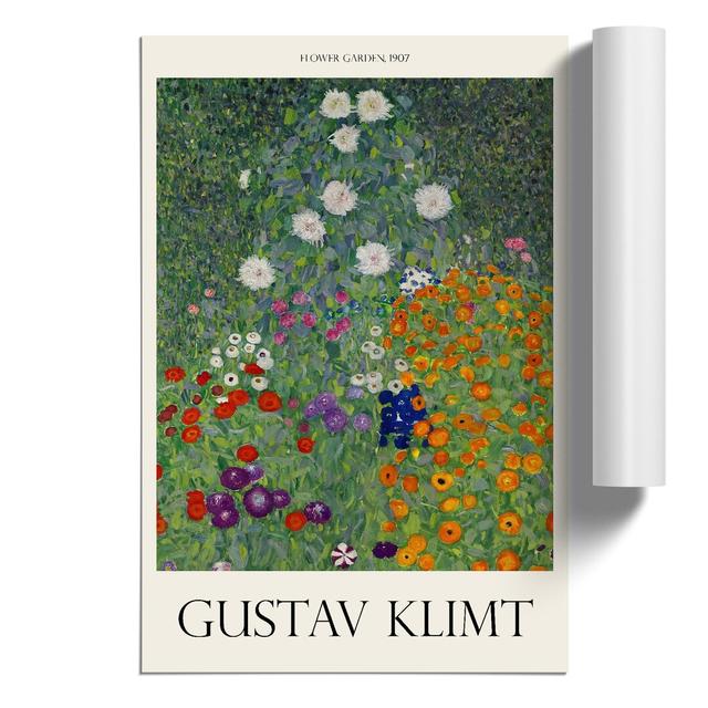 Flower Garden Vol.2 by Gustav Klimt - Unframed Painting East Urban Home Size: 30cm H x 21cm W x 0.1cm D on Productcaster.