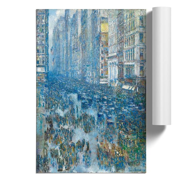 Fifth Avenue by Childe Hassam - No Frame Painting East Urban Home Size: 30cm H x 21cm W x 0.1cm D on Productcaster.