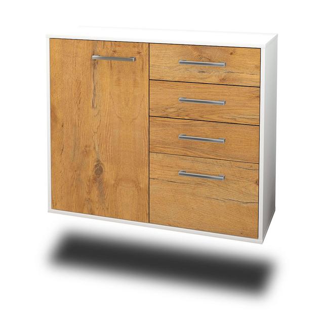 Sideboard Jeske Brayden Studio Farbe (Korpus/Front): Eiche/Weiß on Productcaster.