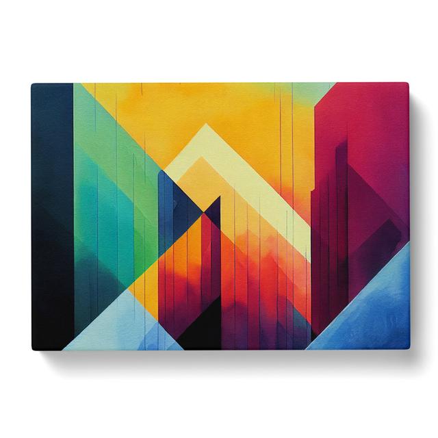 Flourishing Abstract - Wrapped Canvas Graphic Art Metro Lane on Productcaster.