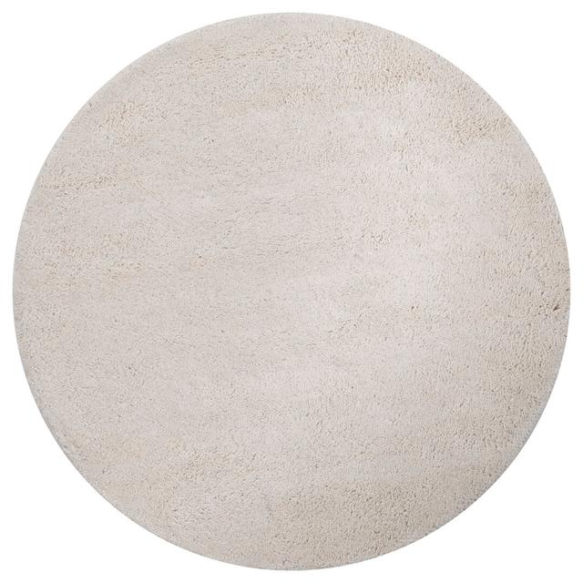 Marie Solid Colour Hand Woven Area Rug Union Rustic Rug Size: Round 250cm on Productcaster.