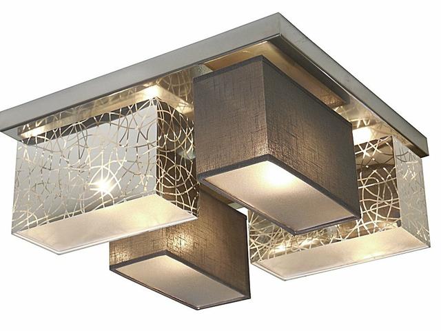 Pascoe 4 Light Semi Flush Mount Brayden Studio Shade Colour: Silver/Graphite on Productcaster.