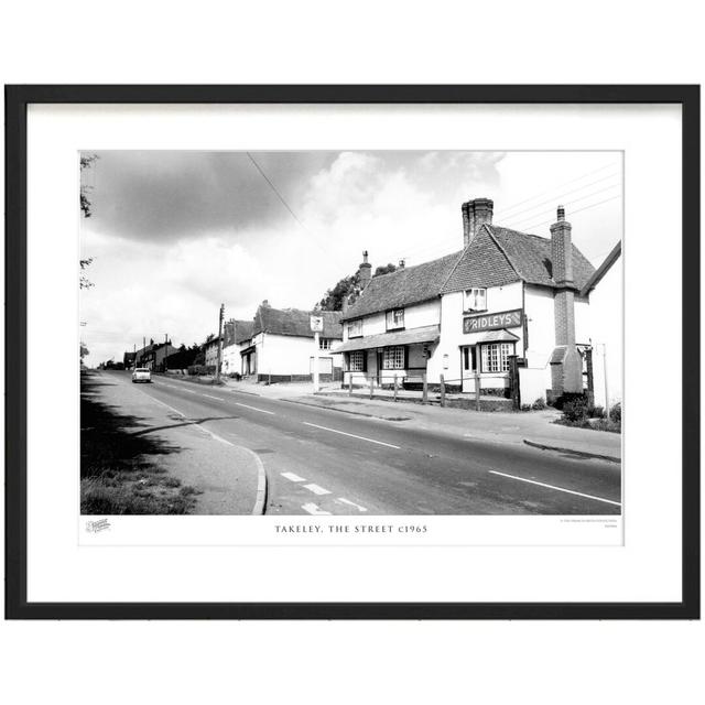 'Takeley, the Street C1965' by Francis Frith - Picture Frame Photograph Print on Paper The Francis Frith Collection Size: 45cm H x 60cm W x 2.3cm D on Productcaster.