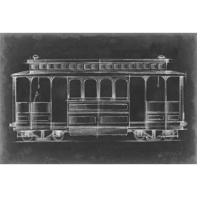 Leinwandbild Vintage Streetcar III LoftDesigns Größe: 81 cm H x 122 cm B x 3,8 cm T on Productcaster.