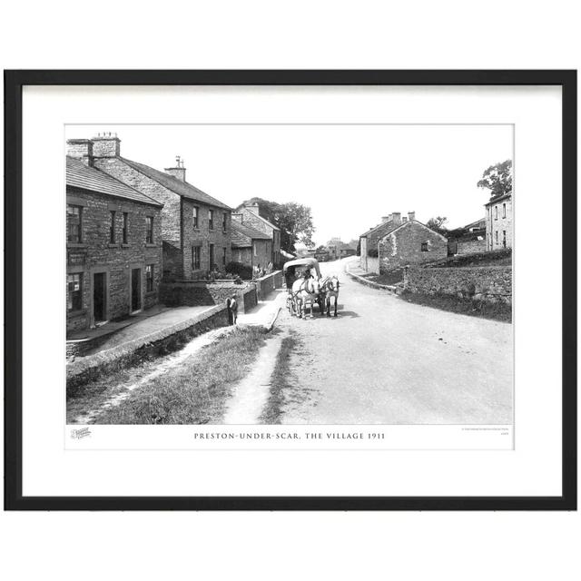 Preston Under Scar, The Village 1911 - Single Picture Frame Print The Francis Frith Collection Size: 28cm H x 36cm W x 2.3cm D on Productcaster.