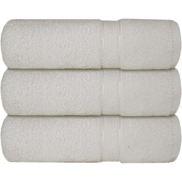 Nayelly Turkish Cotton Bath Towels 17 Stories Colour: Ivory on Productcaster.