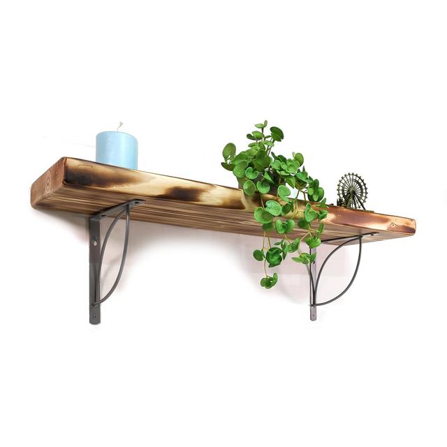 Bulkley Bracket Shelf Union Rustic Size: 19cm H x 210cm W x 17.5cm D on Productcaster.