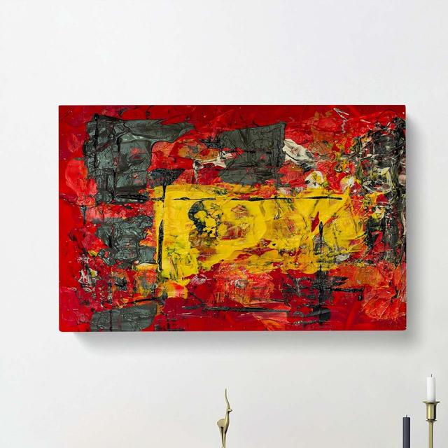 Abstract Art Painting Vol.134 by S.Johnson - Wrapped Canvas Painting East Urban Home Size: 40cm H x 60cm W x 3cm D on Productcaster.