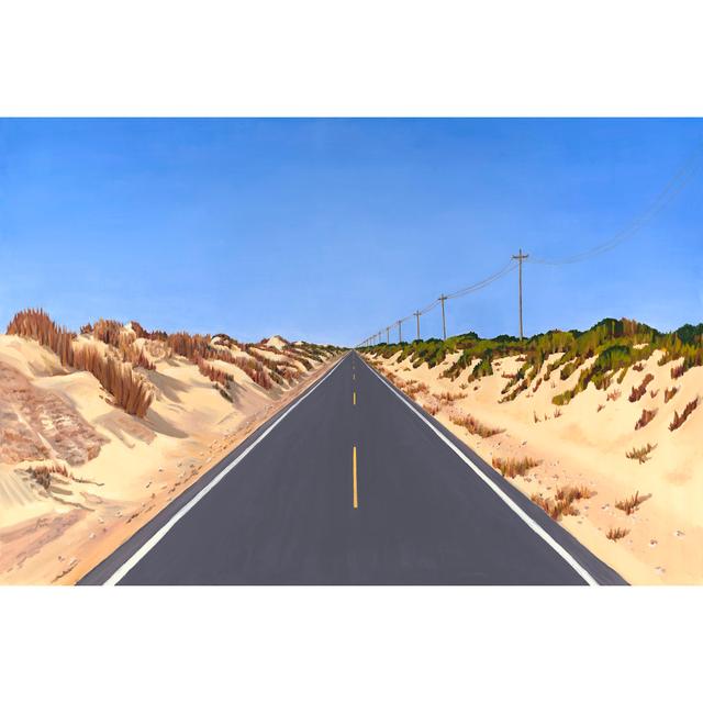 Route 12 by Dianne Miller - Wrapped Canvas Photograph Ebern Designs Size: 61cm H x 91cm W x 3.8cm D on Productcaster.