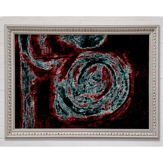 Red N Blue Mayhem - Single Picture Frame Art Prints Bright Star Size: 84.1cm H x 118.9cm W x 3cm D on Productcaster.