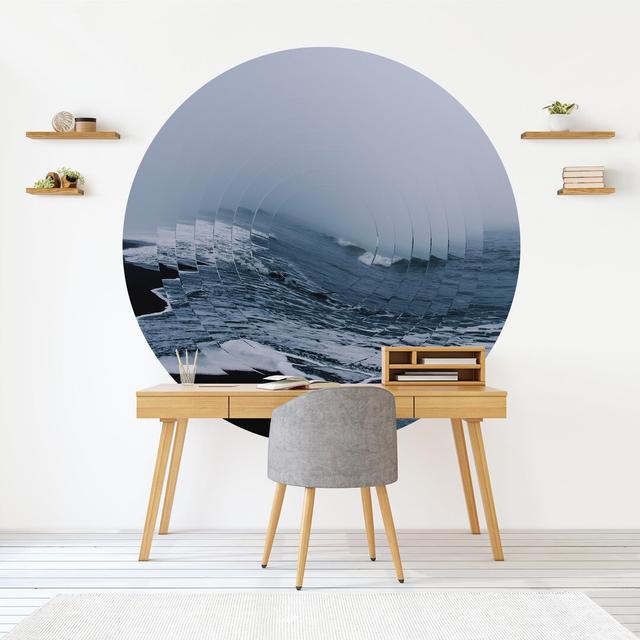 Matte Peel and Stick Mural Highland Dunes Size: 122cm L x 122cm W on Productcaster.