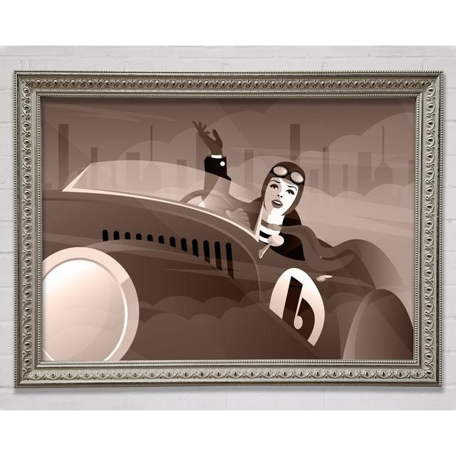 Old Woman Racer Framed Print Bright Star Size: 100cm H x 141.4cm W x 3cm D on Productcaster.