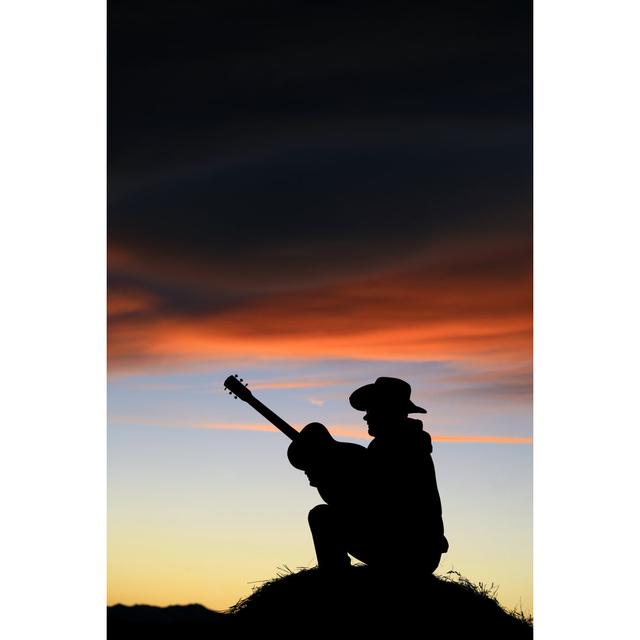 Country Musician by ImagineGolf - No Frame Art Prints on Canvas 17 Stories Size: 30cm H x 20cm W on Productcaster.