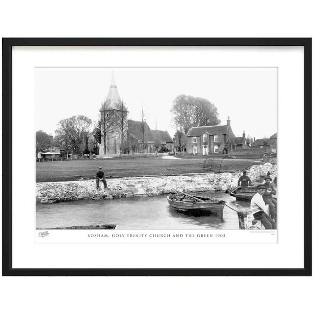 'Bosham, Holy Trinity Church and the Green 1903' by Francis Frith - Picture Frame Photograph Print on Paper The Francis Frith Collection Size: 60cm H on Productcaster.