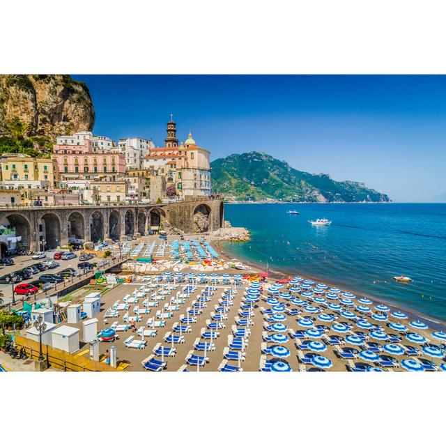 Amalfi Coast, Campania, Italy - wrapped Canvas Photograph 17 Stories Size: 51cm H x 76cm W on Productcaster.